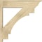 Ekena Millwork Merced Traditional Rough Sawn Outlooker, Douglas Fir, 8"W x 34"D x 34"H OUT08X34X34MRC01RDF - alternate 3